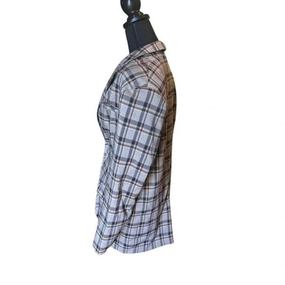 ASOS Design Plaid Brown Blazer – Women’s Small/Medium - Picture 11 of 13